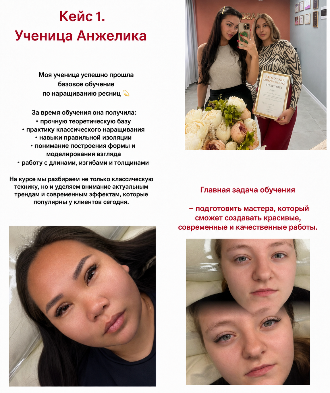 Кейс ученицы Анжелики